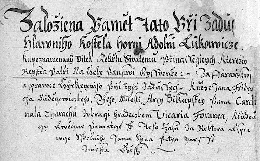 Matrika Lukavice (Česko) 1646-1671